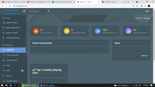 More information about "Gamemode play4win + panel/forum/index"