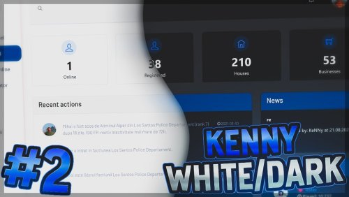 More information about "PANEL KENNY #2 [ WHITE / DARK ]"